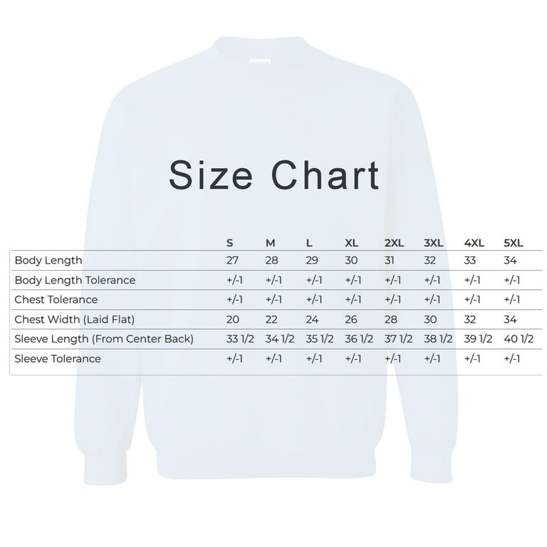 Gildan Heavy Blend Crewneck Sweatshirt Unisex Fleece 8oz, Sport