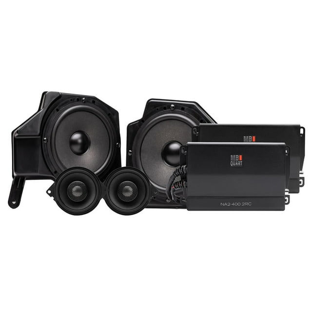 MB Quart Stage 4 Audio System for Jeep Wrangler JL 18-26/Gladiator JT 20-26