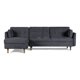 thumbnail image 2 of Sala Modular Sofá Cama Reversible Makora Velvet Gris Oxford Beehive Memory Foam Modelo Aperol, 2 of 8