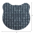 thumbnail image 4 of Mainstays Kids Blue Bear Bubble Fur Rug, 4 ft x 4 ft, 4 of 4