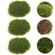 thumbnail image 1 of Luxshiny 6Ud Adornos De Piedra Artificial Verde Con Musgo Para Interior Y Exterior, 1 of 6