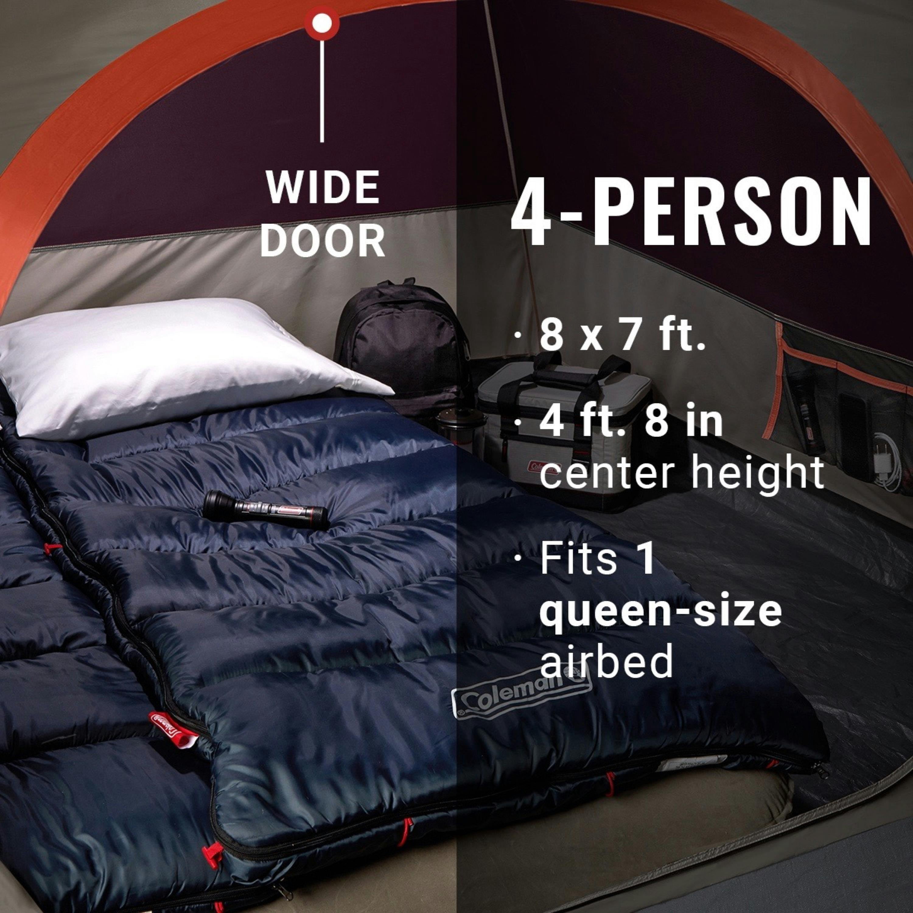 Coleman 4-Person Skydome™ Camping Tent