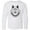 AA-White, variant on Inktastic Tribal Wolf Head Long Sleeve Youth T-Shirt