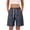 Gray -BM17, variant on Inglocry Women's Cargo Shorts Summer High Waisted Bermuda Shorts Casual Trendy Hiking shorts Elastic Waist Pant with Pockets 2026 Purple XL