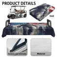 thumbnail image 6 of Aplkyhs Ezgo Golf Cart Seat Covers 2 Passenger Lightweight Golf Blanket for 2-Person Club Car Seats Keeps Seat Warm and Comfortable Flag Savage, 6 of 7