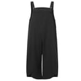 thumbnail image 3 of KEINXS Women Baggy Tulip Hem Loose Jumpsuits Overalls Square Neck Sleeveless Bib Pants with Pockets Plus Size, 3 of 6