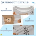 thumbnail image 2 of FORMRS Boys Rash Guard Short Sleeves Swim Shirt Quick Dry UPF 50+ Sun Protection, Sizes 3-12T, Brown Cartoon Bears, 2 of 6