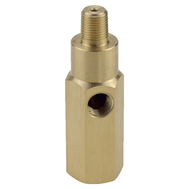 Kenally Adaptador de manómetro de aceite M12x1.5 1/8-28 NPT Turbos de motor Medidores de línea de alimentación Adaptadores de manguera Vehículos, repuestos y accesorios Mis