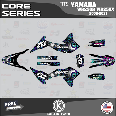 Kalair GFX Graphics Kit for Yamaha WR250R WR250X (2008-2021) Core Series