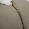 thumbnail image 3 of Rizzy Home Transitional Donny Osmond Solid Quilt With Taupe DOHBQ4456TA009092, 3 of 5