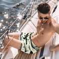 thumbnail image 2 of luoweisi Men's Beach Shorts Quick Dry Swim Trunks with Mesh Lining Whale L, 2 of 5