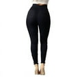 thumbnail image 6 of Womens Denim Skinny Pants Ladies High Waist Stretch Jeggings Slim Pencil Trousers, 6 of 6