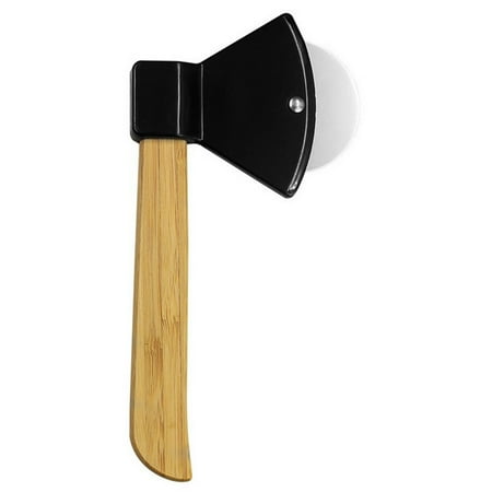 

3Pcs Pizza Slicer Stainless Steel Kitchen Pizza Tool Bamboo Handle Slicing Divider Dough Rotating