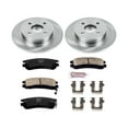 thumbnail image 3 of Power Stop Rear Stock Replacement Brake Pad and Rotor Kit KOE5133, 3 of 8