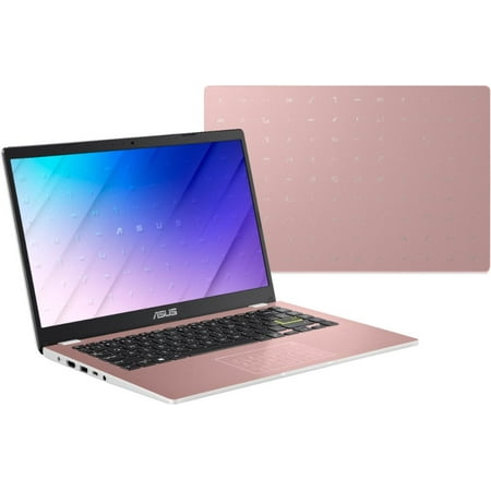 ASUS E410 Intel Celeron N4020 4GB 128GB eMMC 14-inch HD LED Win 10 Laptop (Pink)
