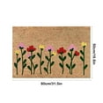 thumbnail image 2 of Darzheoy Summer Door Mat, Welcome Doormat with Non-Slip Backing for Indoor and Outdoor, 20 x 31.5 inch Front Door Welcome Mat Floral Doormat for Home Entrance, Outside Entry, Yard, 2 of 6