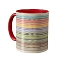 thumbnail image 1 of GUANGHONG Ceramic Water Bottle for Living Room and Tea Table Striped Design Hidden Message Durable Drinking Cup Home Vacuum Insulated Coffee Mug Ceramic, 1 of 6