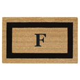thumbnail image 2 of Nedia Home Monogrammed F Superscraper Single Picture Frame, 20" x 36", Black, 2 of 9