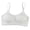 White, variant on Miaoju Girls Padded Training Bras Ribbed Comfort Sports Lightly Lined Bralettes Youth Lightweight Everyday Athletic Crop Tops