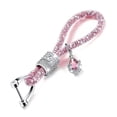 thumbnail image 6 of Glitter Key Chains Women Key Fob Rhinestones Key Ring Shiny Fob Keychain Ring Strap with Charms Car Key Decorations, 6 of 19