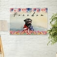 thumbnail image 2 of Freedom Pug on Independence Day 4th of July Horizontal Matte Canvas Poster Dog Lover Gifts Wall Art Home Decor - 01005, 2 of 5