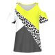 thumbnail image 3 of Fiudx Tops para Mujer Blusas de Cuello Redondo de Manga Corta con Estampado Informal a La Moda para Mujer, 3 of 4