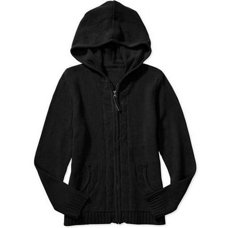 White Stag - Women's Plus Hooded Chenille Zip Cardigan
