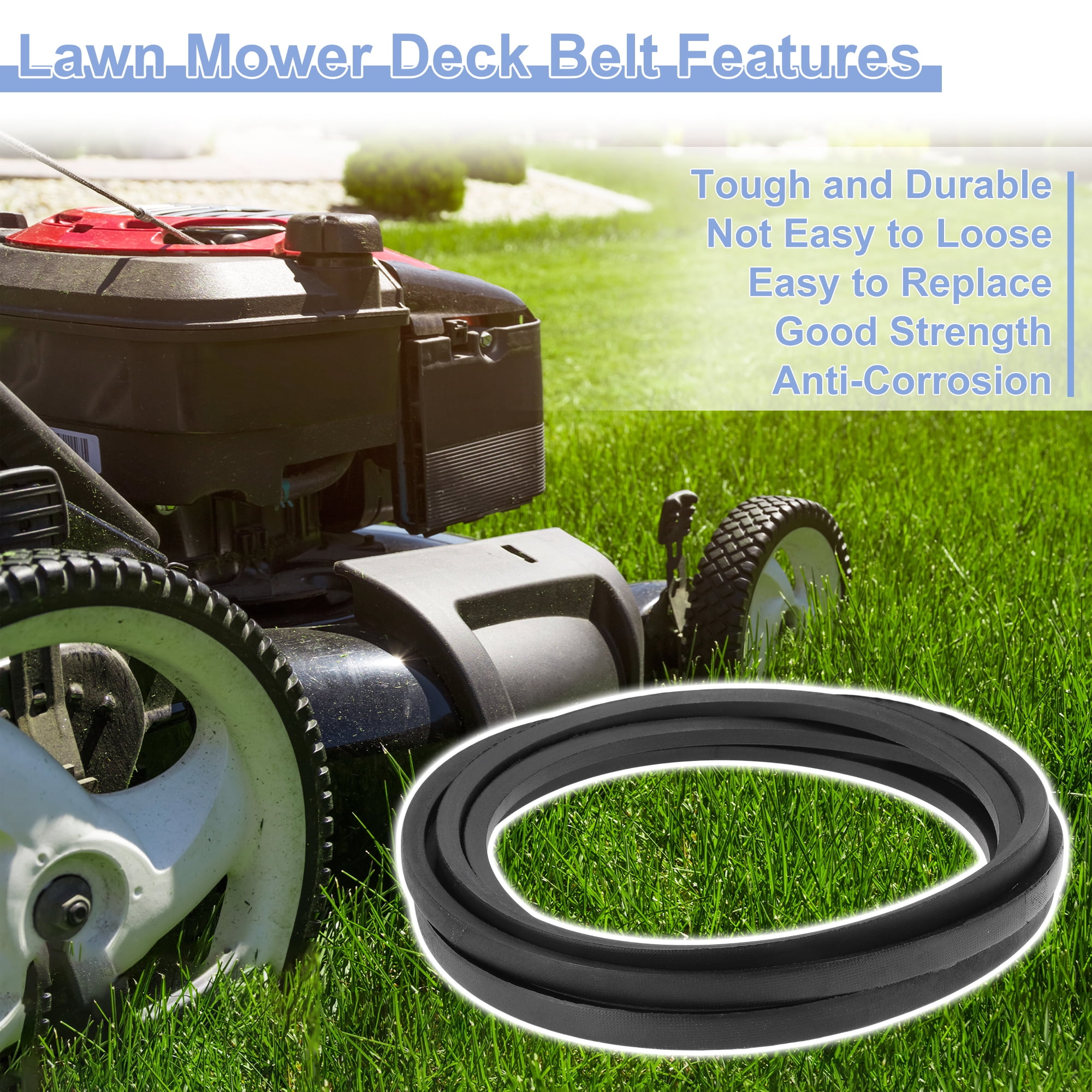 Unique Bargains Lawn Mower Deck Belt for Gravely ZT 1640 ZT 1840 ZT 2044 ZT 2348 ZT 2552