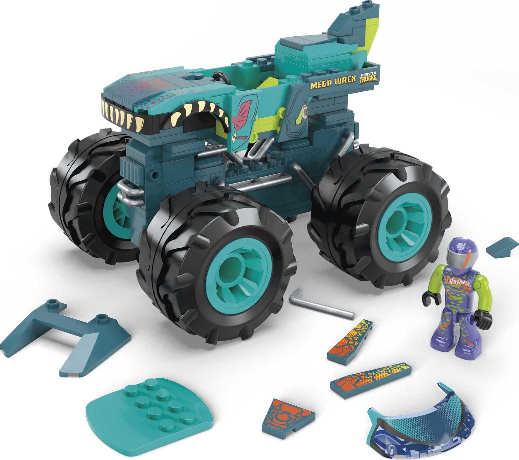 Mega construx Hot Wheels Monster Trucks Pista Mega Wrex