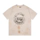 thumbnail image 4 of Camiseta de algodón de doble cara de alta calidad para hombres y mujeres, manga corta, cuello redondo, impresión de galería, departamento de impresión de letras, 4 of 5