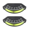 thumbnail image 1 of Level Gauge for RV Truck Vehicle, Trailer Level Gauge, Inclinometer with High Definition, Inclinometer Gauge 2PCS, 1 of 5