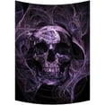 thumbnail image 1 of Tapiz de Arte de Pared ABPHQTO Calavera Púrpura 150x200 cm, 1 of 1
