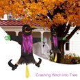 thumbnail image 4 of Decoración de Halloween Bruja Chocando Bruja en el árbol Decoración de Halloween Accesorios de Halloween Perseguidores Árbol colgante Interesante Decoración de Halloween Muñeca 94X85CM Fason HFP-0316, 4 of 7