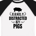 thumbnail image 4 of Inktastic Easily Distracted by Pigs Boys or Girls Toddler T-Shirt, 4 of 5