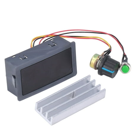 

clearance DC Motor Speed Controller Digital Display PWM Stepless Speeds Control Switch with 0.56in LED