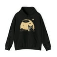 thumbnail image 2 of Cat with UFO Hoodie Unisex Heavy Blend Hooded Sweatshirt, 2 of 9