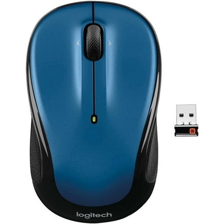 Logitech - M325 Wireless Optical Ambidextrous Mouse - Blue