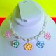 thumbnail image 4 of Acrylic Flower Necklace Adjustable Clavicle Chain Necklace For Women Girls---Product code 42827, 4 of 5