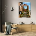 thumbnail image 3 of Larry Malvin 17x24 Gallery Wrapped Canvas Wall Art Titled - Restaurant in Greece I, 3 of 4