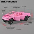 thumbnail image 3 of Jouets Cyberatures 1:32 Modèle Réduit Voiture en Alliage Métal Pickup Camion Coloré Intérieur Bureau Affichage Collection Jeux pour Enfants Amis, 3 of 6