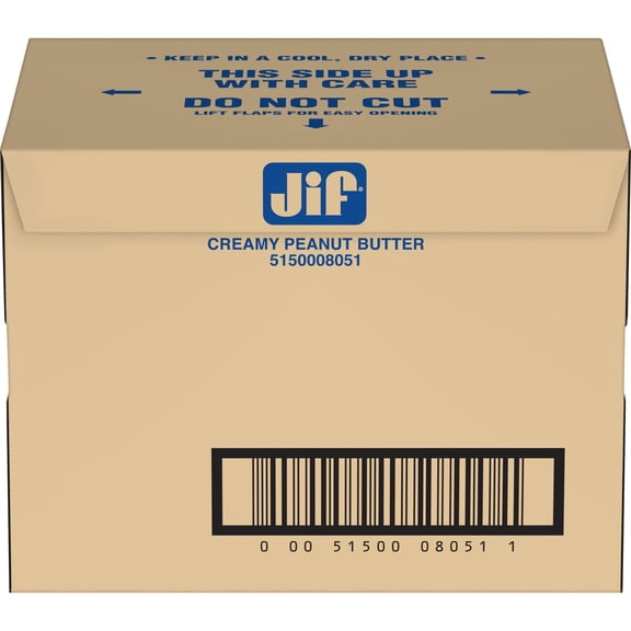 Jif Creamy Peanut Butter, 3/4 oz Plastic Portion Control Cup, 200 Count Case