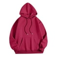 thumbnail image 6 of Text Me When It's Christmas Hoodies for Women Long Sleeve Y2K Graphic Hooded Sweatshirt with Pockets Pullover Tops, 6 of 8