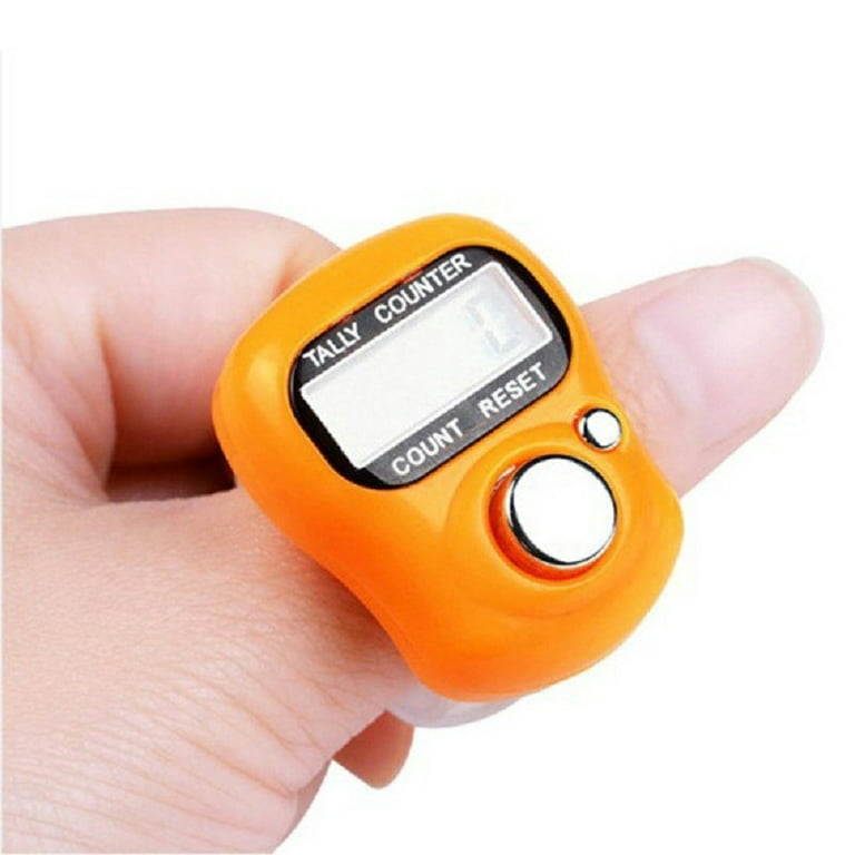 Electronic Counter Great Battery Powered Small 5 Digit Finger Tally Counter  Plastic Finger Counter - AliExpress
