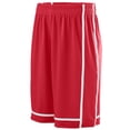 thumbnail image 3 of Augusta 1186A Youth Winning Streak Game Short- Red-White - Small, 3 of 3