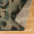 thumbnail image 4 of BNM Vintage Damask Indoor Outdoor Area Rug, 6' x 9', Blue, 4 of 6