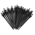 thumbnail image 2 of 50 Pieces Christmas Light Lawn Stakes, 9 Inch Garden Lights Pile for C7 C9 Lights Outdoors, Mini Light Piles for Outside Christmas Lights on Sidewalks, Lawns, 2 of 7