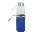 thumbnail image 1 of Cilindro de vidrio/Incluye funda removible capacidad de 500ml azul 6.5 x 22, 1 of 2