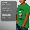 thumbnail image 6 of Boy's Nintendo Luigi Little Brother Graphic Tee Kelly X Large, 6 of 9