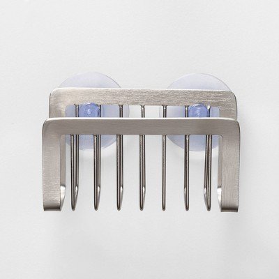 Stainless Steel Small Suction Sink Caddy Silver - Made By Design