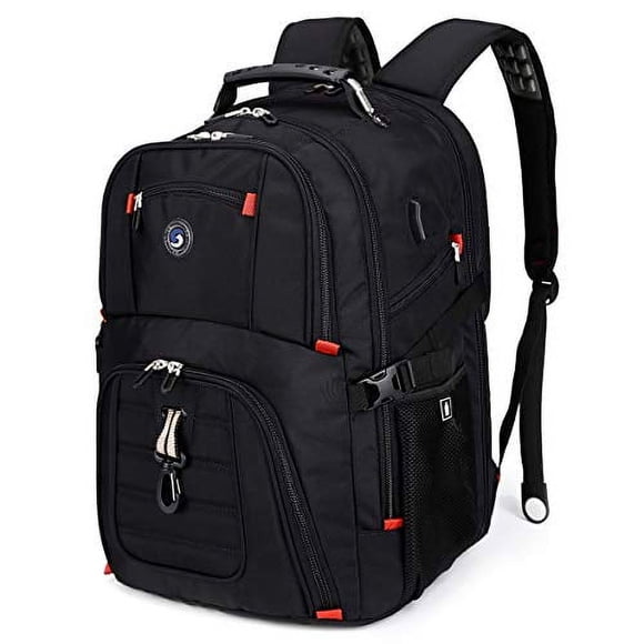 Mochila portátil de viaje SHRRADOO 52L con carga USB